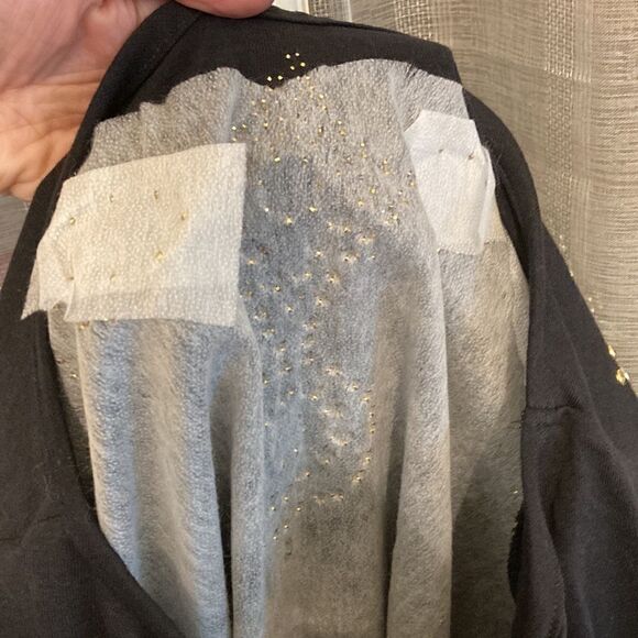 Vintage Western Gold Embellished Tunic Top - Picture 9 of 11